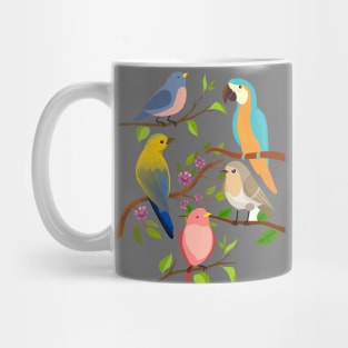 Colorful birds Mug